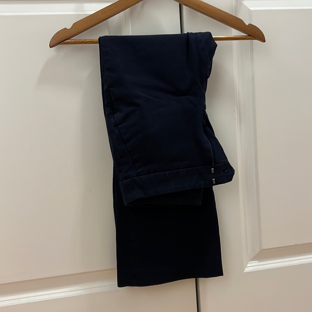 J. Crew Navy Hayden Ankle Cut Work Pants